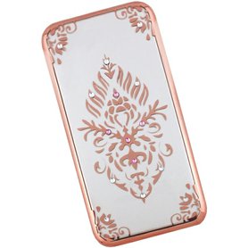 Pouzdro Beeyo Floral Samsung G950 S8 rose gold